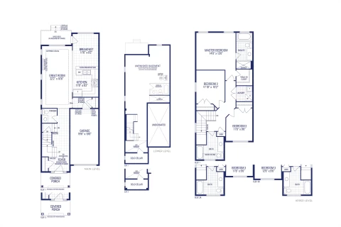 Lotus 1 Elev. 3A Floorplan Thumbnail