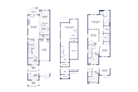Lotus 1A Elev. 3 Floorplan Thumbnail
