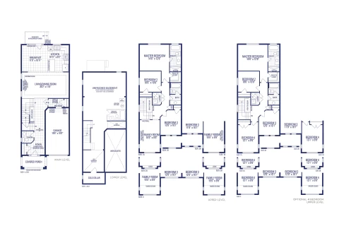 Lotus 2 Elev. 2A Floorplan Thumbnail