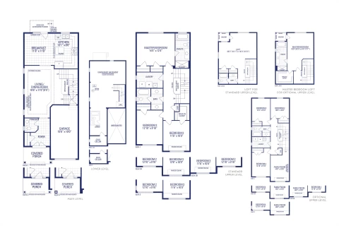 Lotus 4 Elev. 1 Floorplan Thumbnail