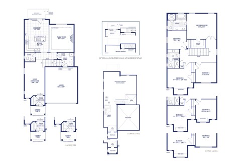 Preston 1 Elev. 2 Floorplan Thumbnail