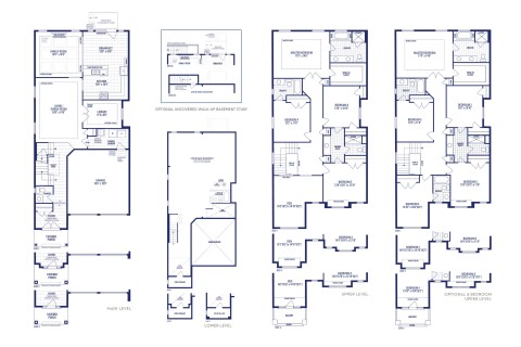 Preston 5 Elev. 1 Floorplan Thumbnail