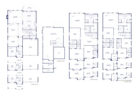 Riviera 4 Elev. 1 Floorplan Thumbnail