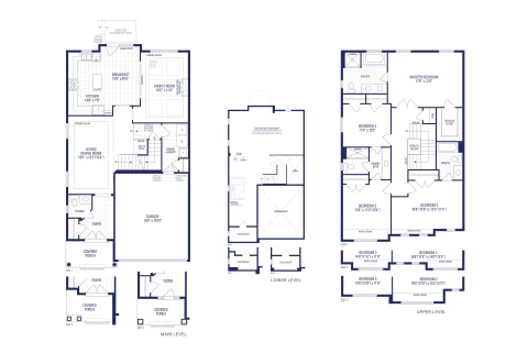 Seville 1 Elev. 3 Floorplan Thumbnail