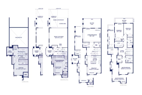 Siena 20A Elev. 1 Floorplan Thumbnail