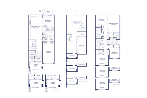Sierra 3 Elev. 1 Floorplan Thumbnail