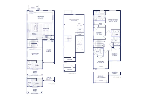Sierra 6 Elev. 1A Floorplan Thumbnail