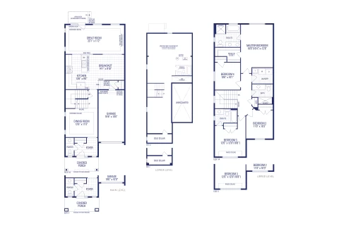 Sierra 6A Elev. 1A Floorplan Thumbnail