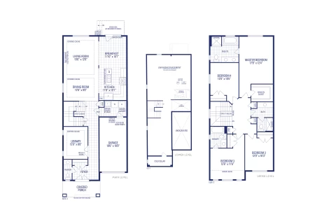 Sierra 7A Elev. 3 Floorplan Thumbnail