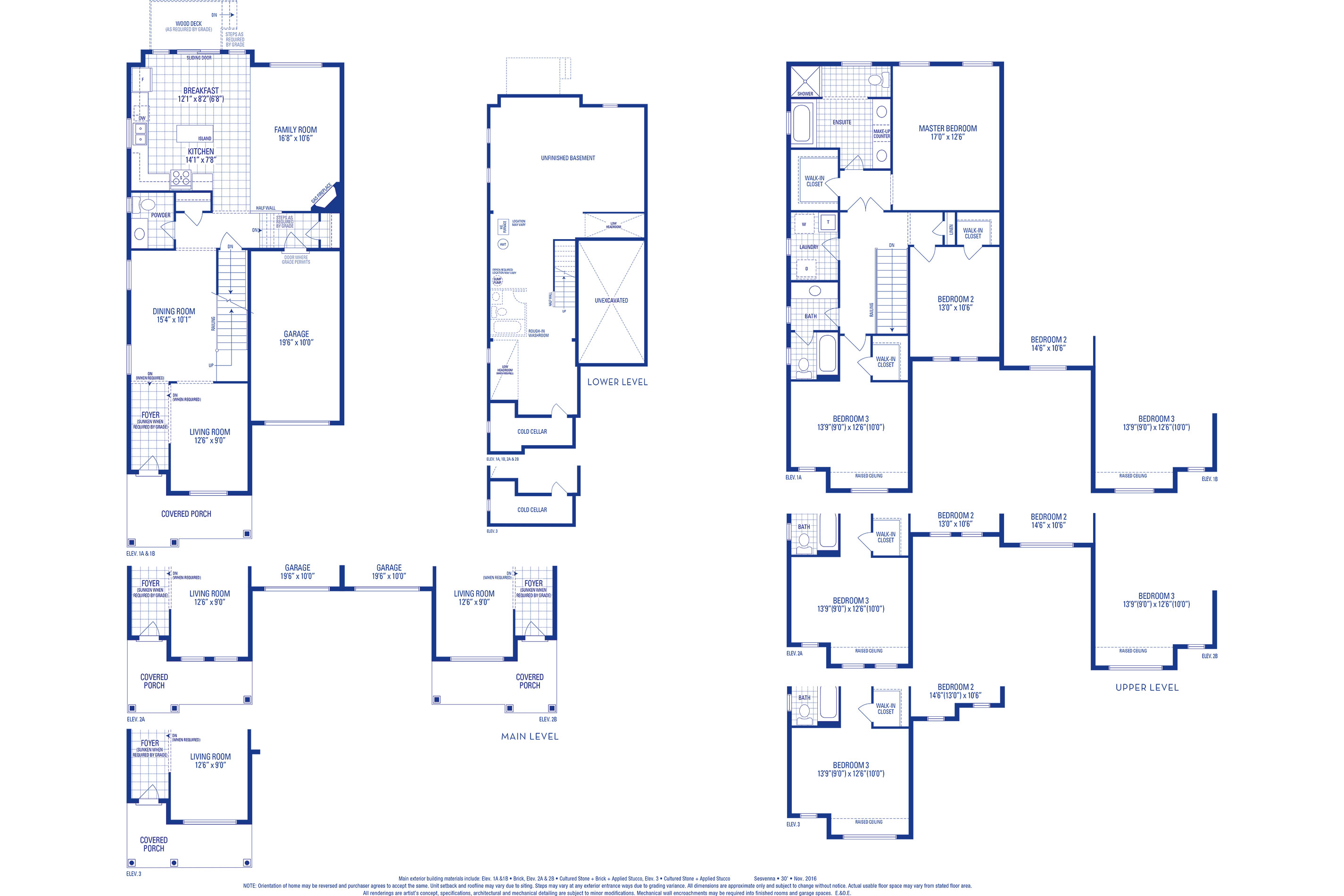 Sutton 04 Elev. 1A Floorplan Thumbnail