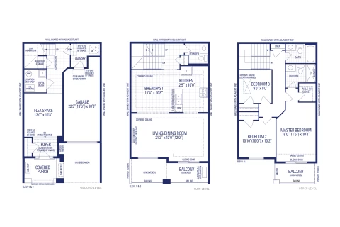 Verona 3 Elev. 2 Floorplan Thumbnail