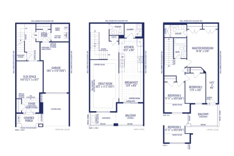 Verona 4 Elev. 2 Floorplan Thumbnail