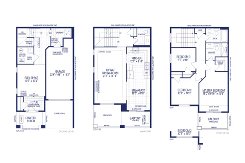 Verona 5E Elev. 3 Floorplan Thumbnail
