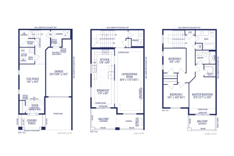 Verona 6E Elev. 2 Floorplan Thumbnail