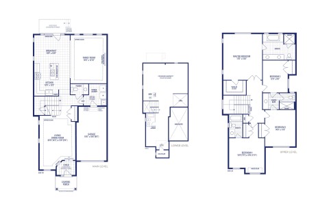 Willowglen 1 Elev. 2A Floorplan Thumbnail