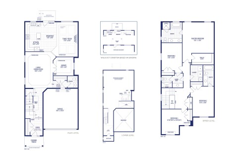 Willowglen 2 Elev. 2 Floorplan Thumbnail