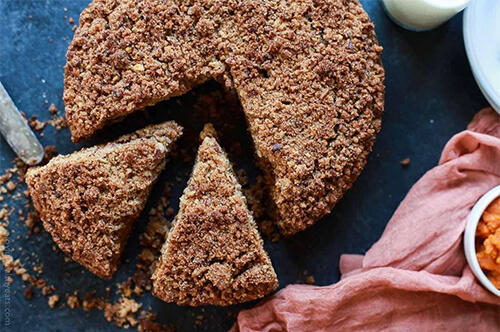 Pumpkin Spice Latte Coffee Cake