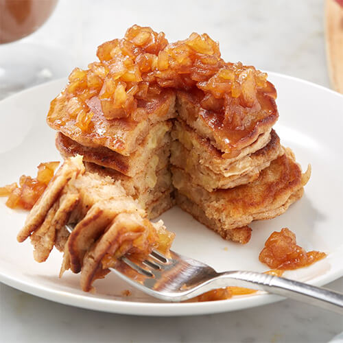 Spiced Apple Pancakes