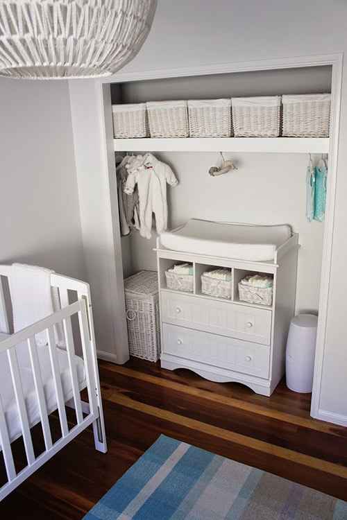 Baby Nursery Storage Space