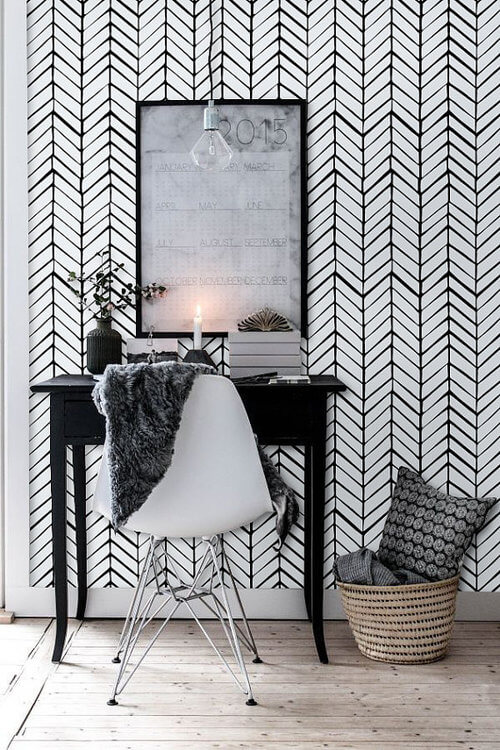 Trendy Geometric Wallpaper