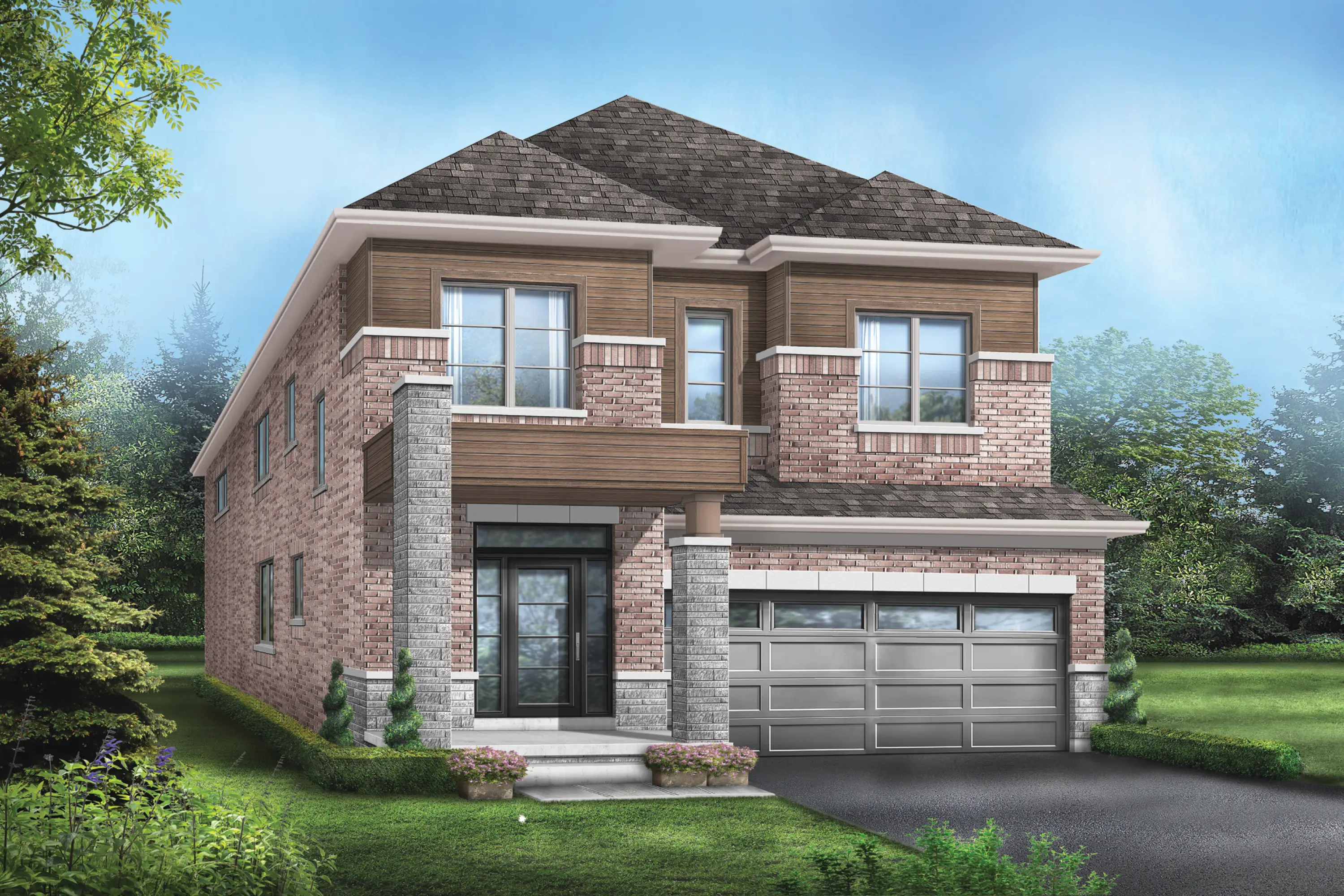 Bentley 1 Elev. 3 Rendering