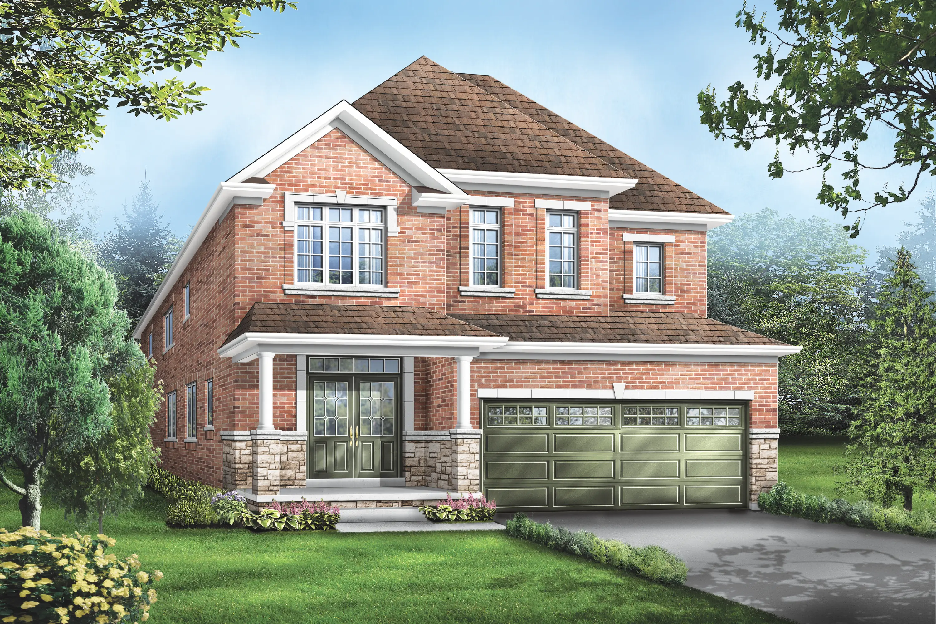 Bentley 4 Elev. 1 Rendering