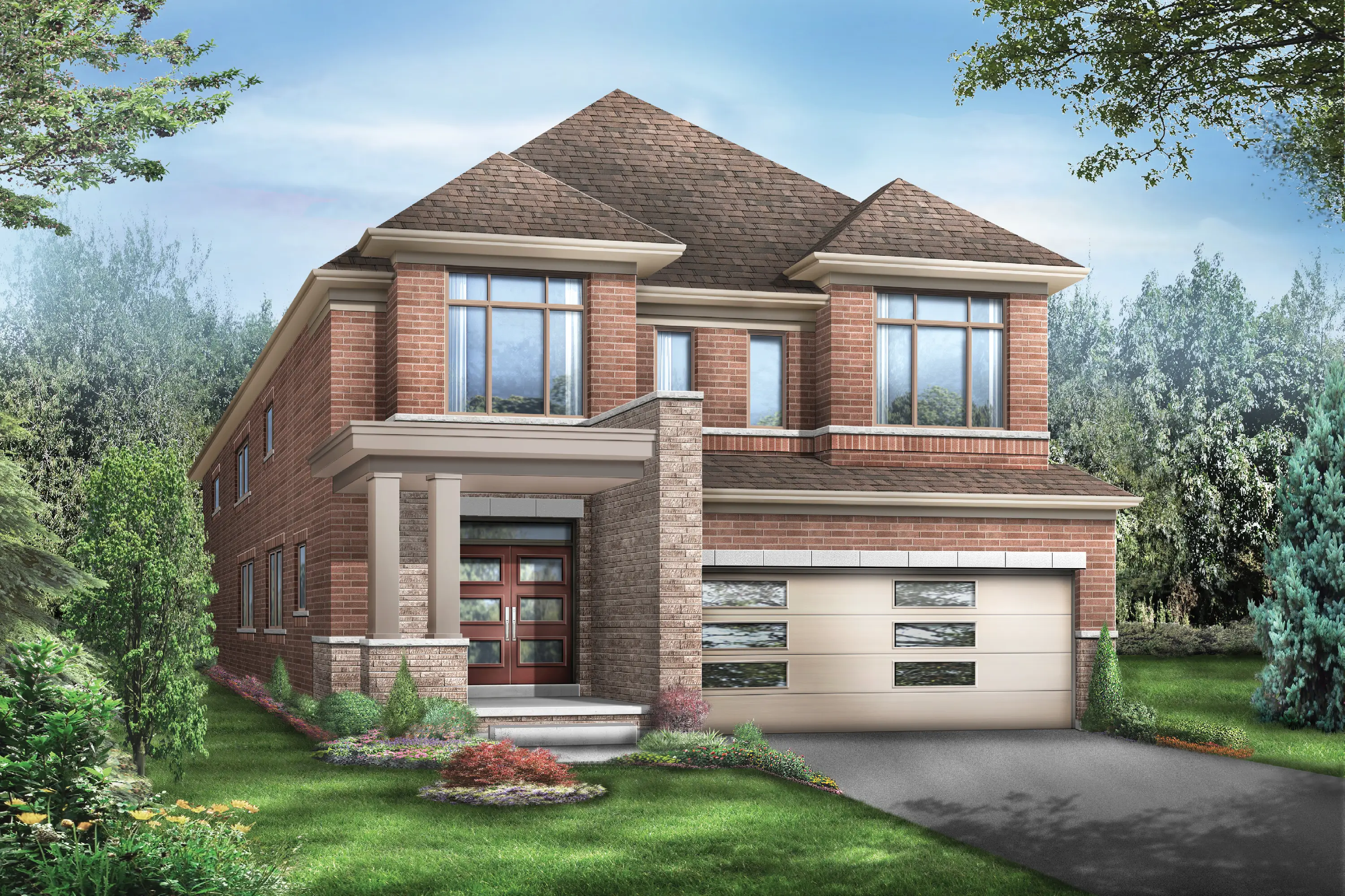 Bentley 4 Elev. 2 Rendering