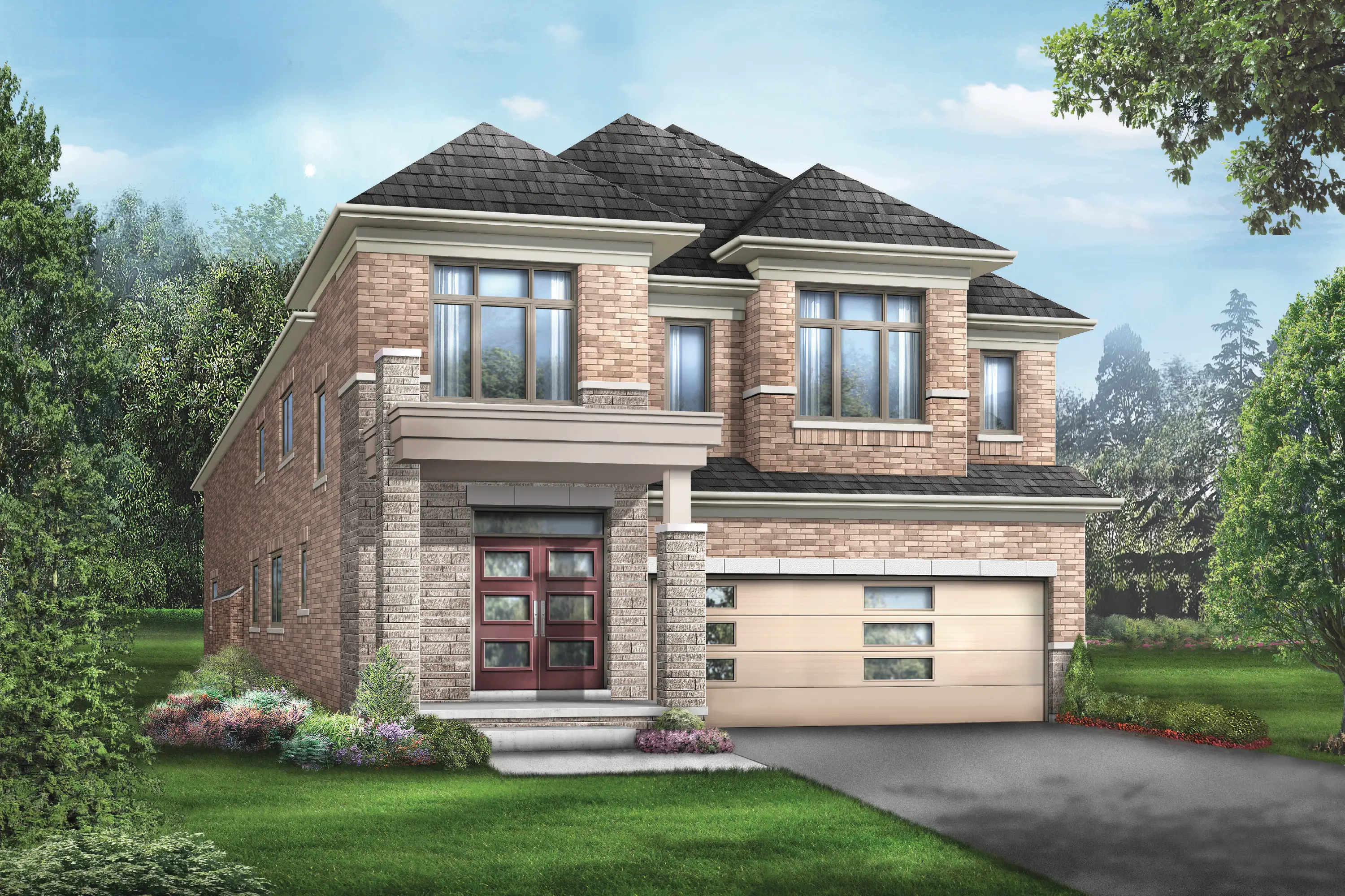 Bentley 5 Elev. 2 Rendering