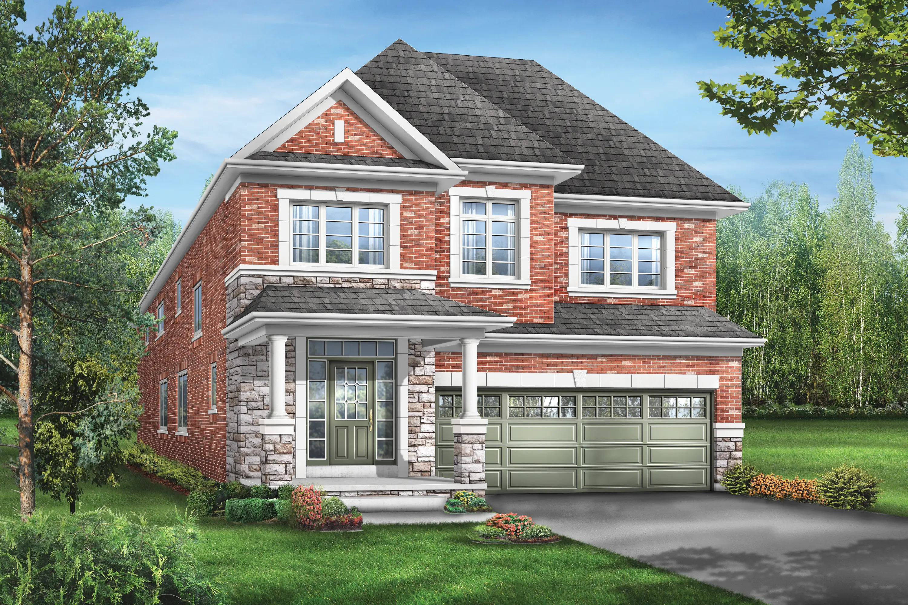 Bentley 6 Elev. 1 Rendering