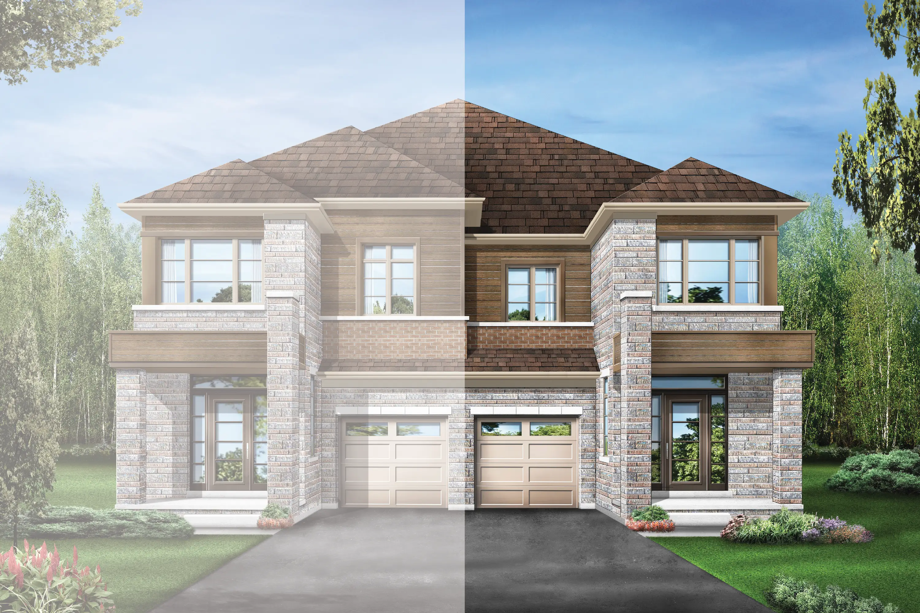 Lotus 3 Elev. 3B Rendering