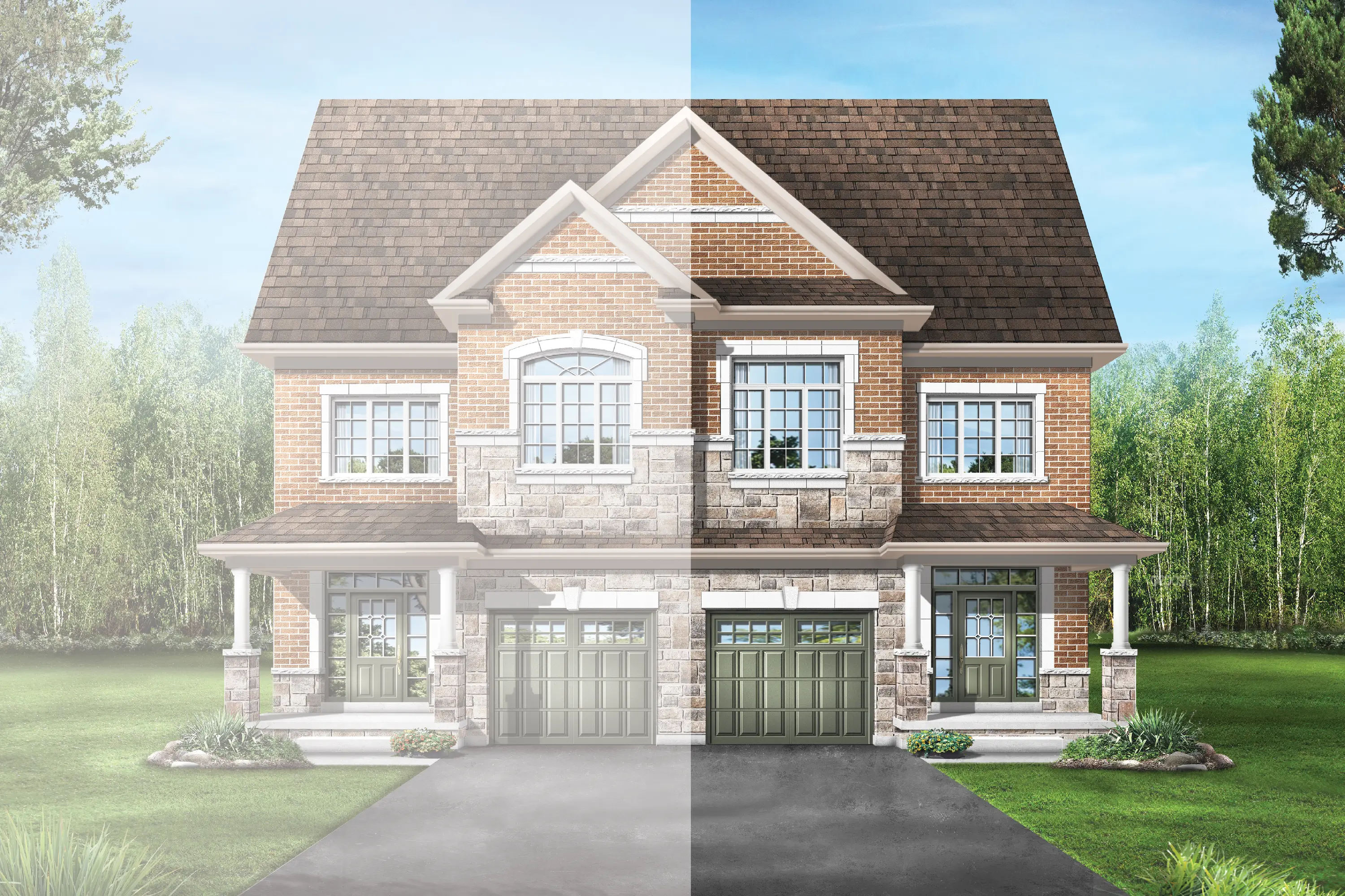 Lotus 4 Elev. 2B Rendering