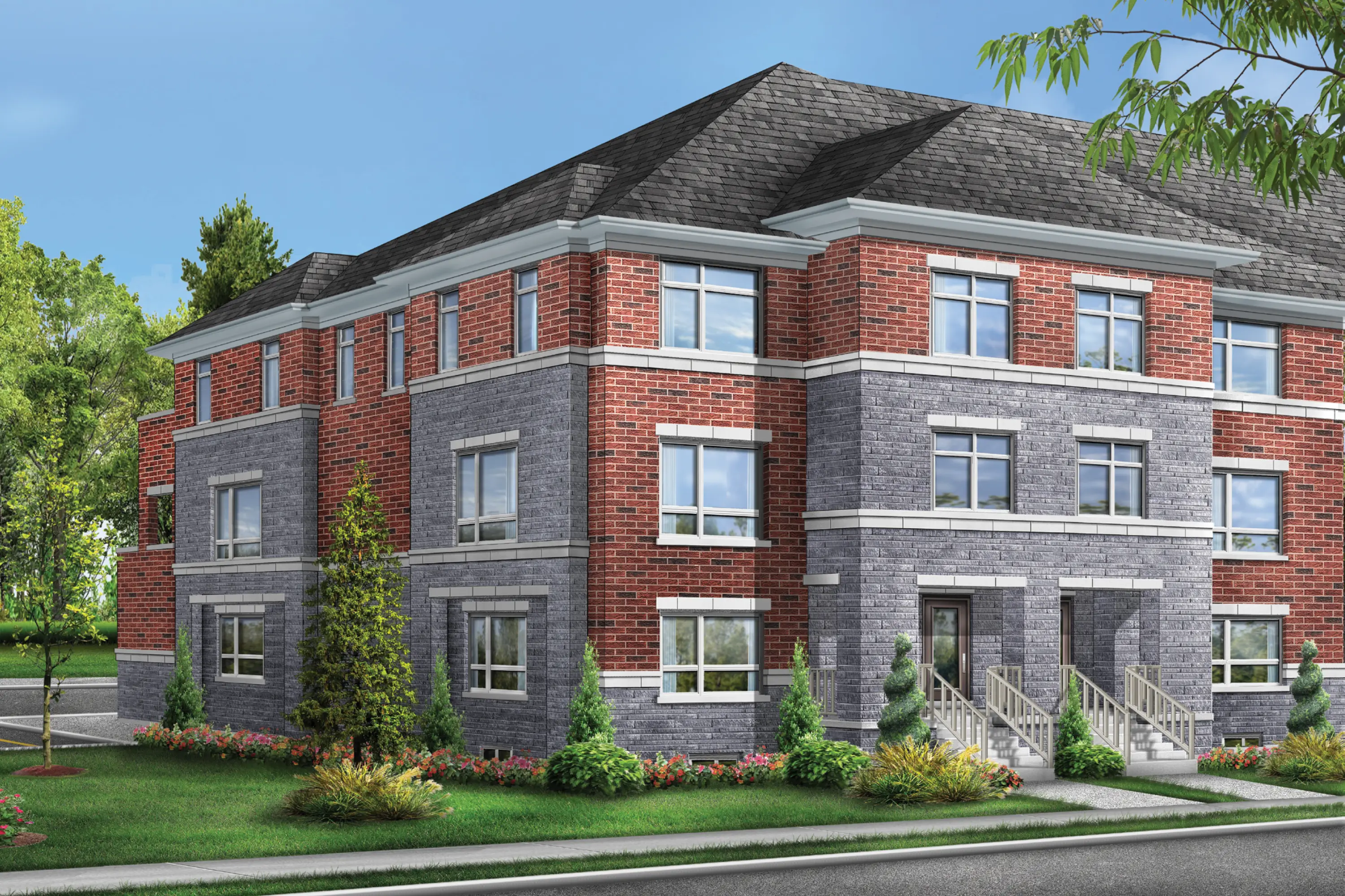 Pearl 20 Elev. 2 Flankage Rendering