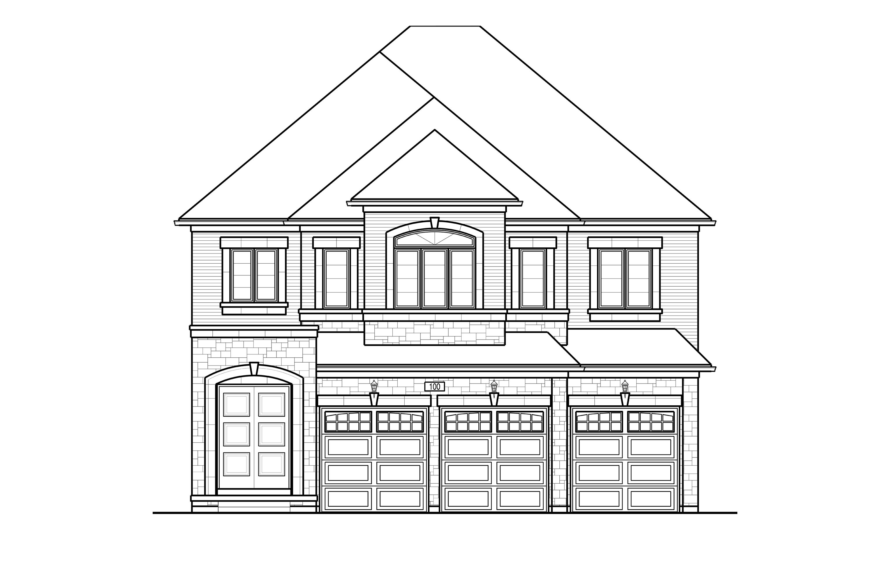 Riviera 7 Elev. 2 Rendering
