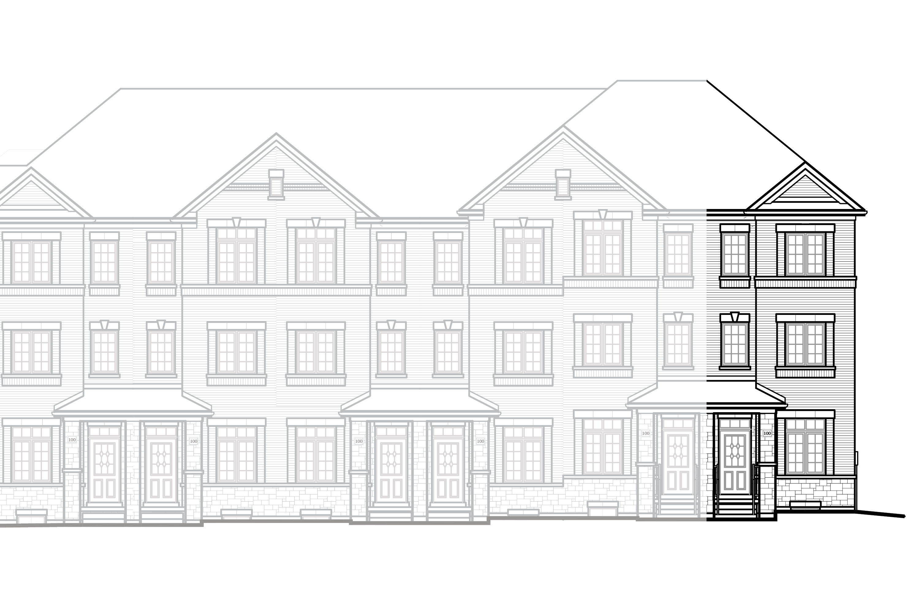 Siena 2E Elev. 1 Rendering