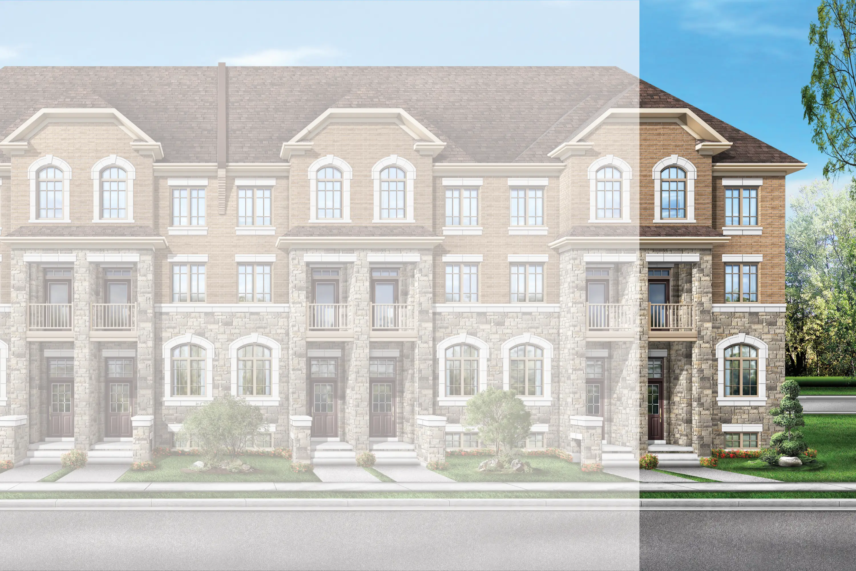Siena 4E Elev. 2 Rendering