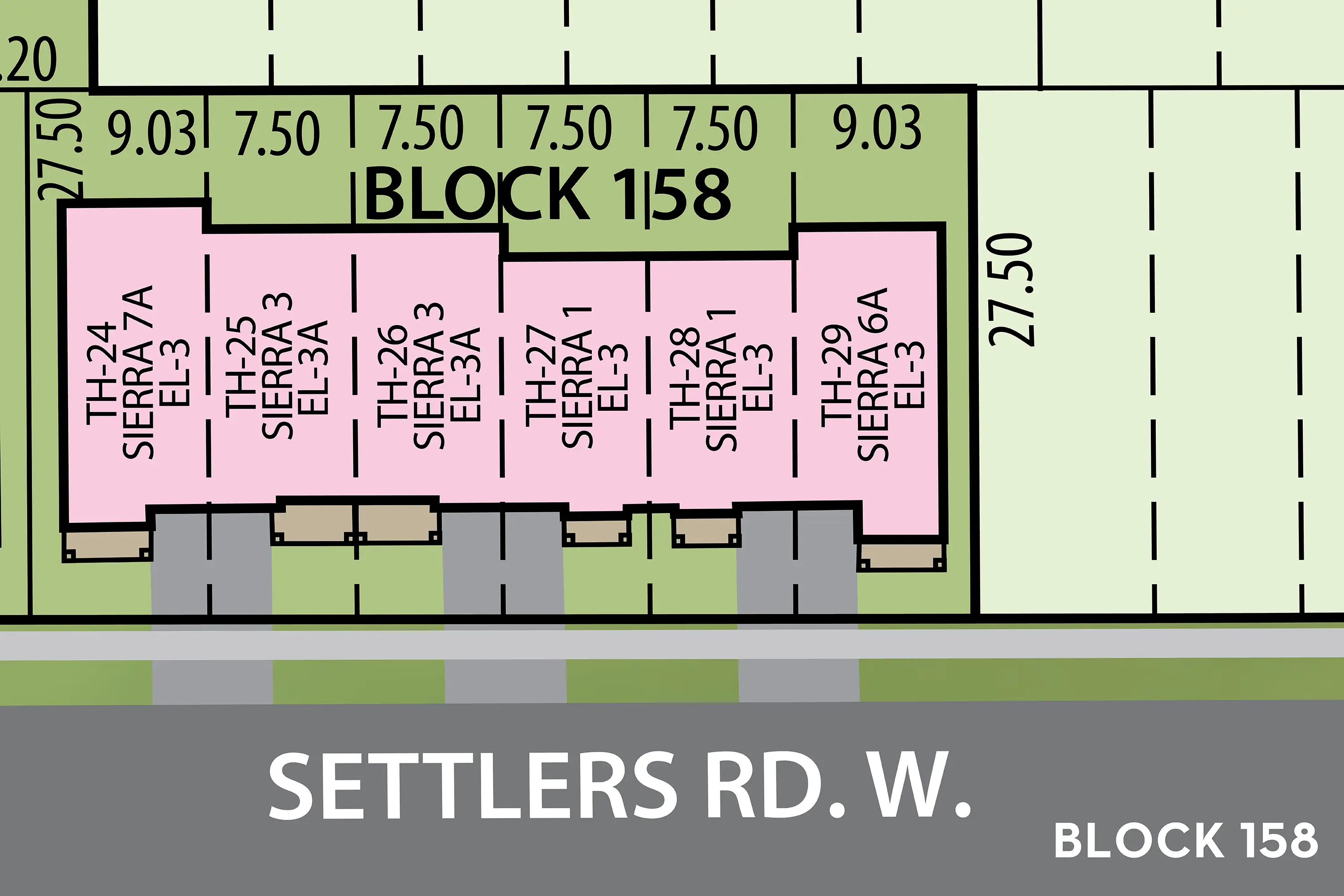 Sierra 6A Elev. 1A block availability