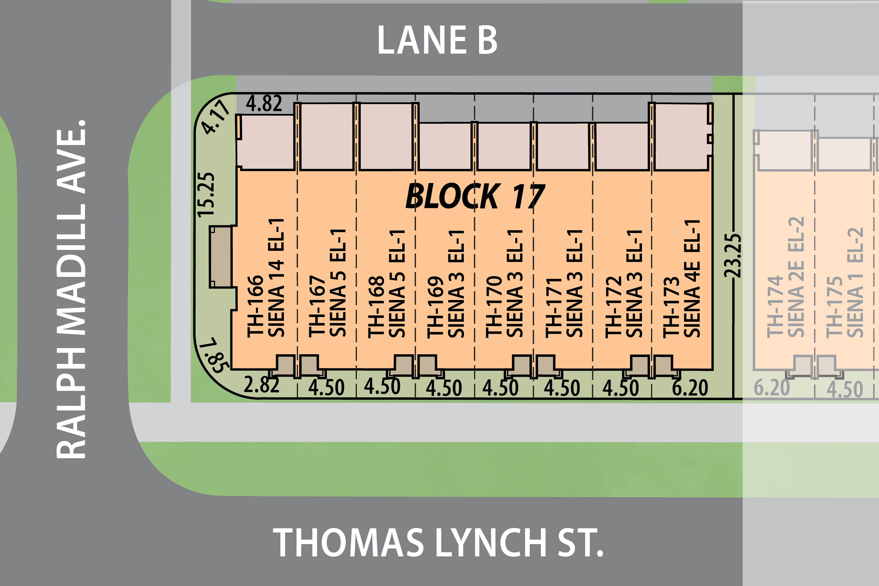 Siena 14 Elev. 2 block availability