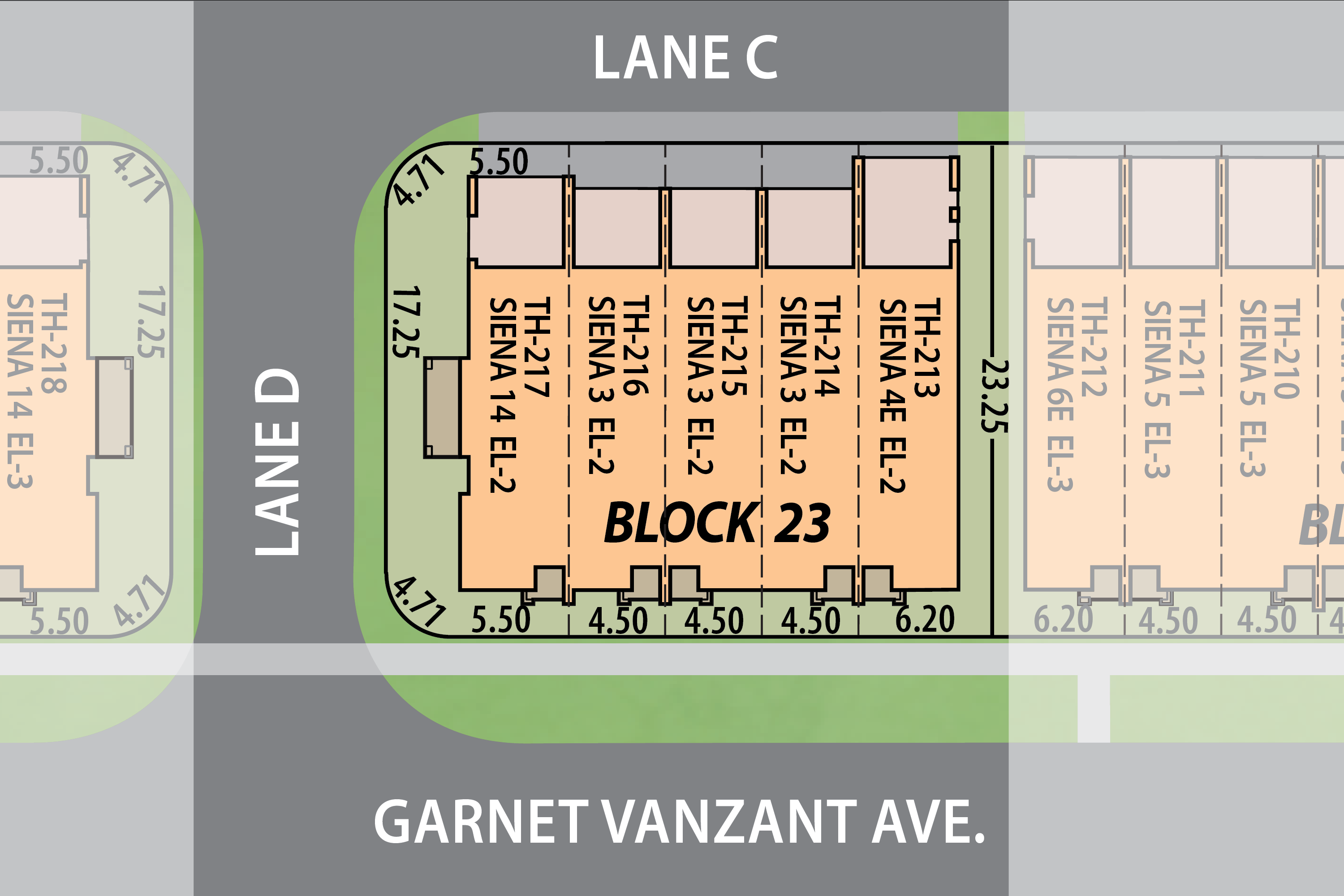 Siena 14 Elev. 2 block availability
