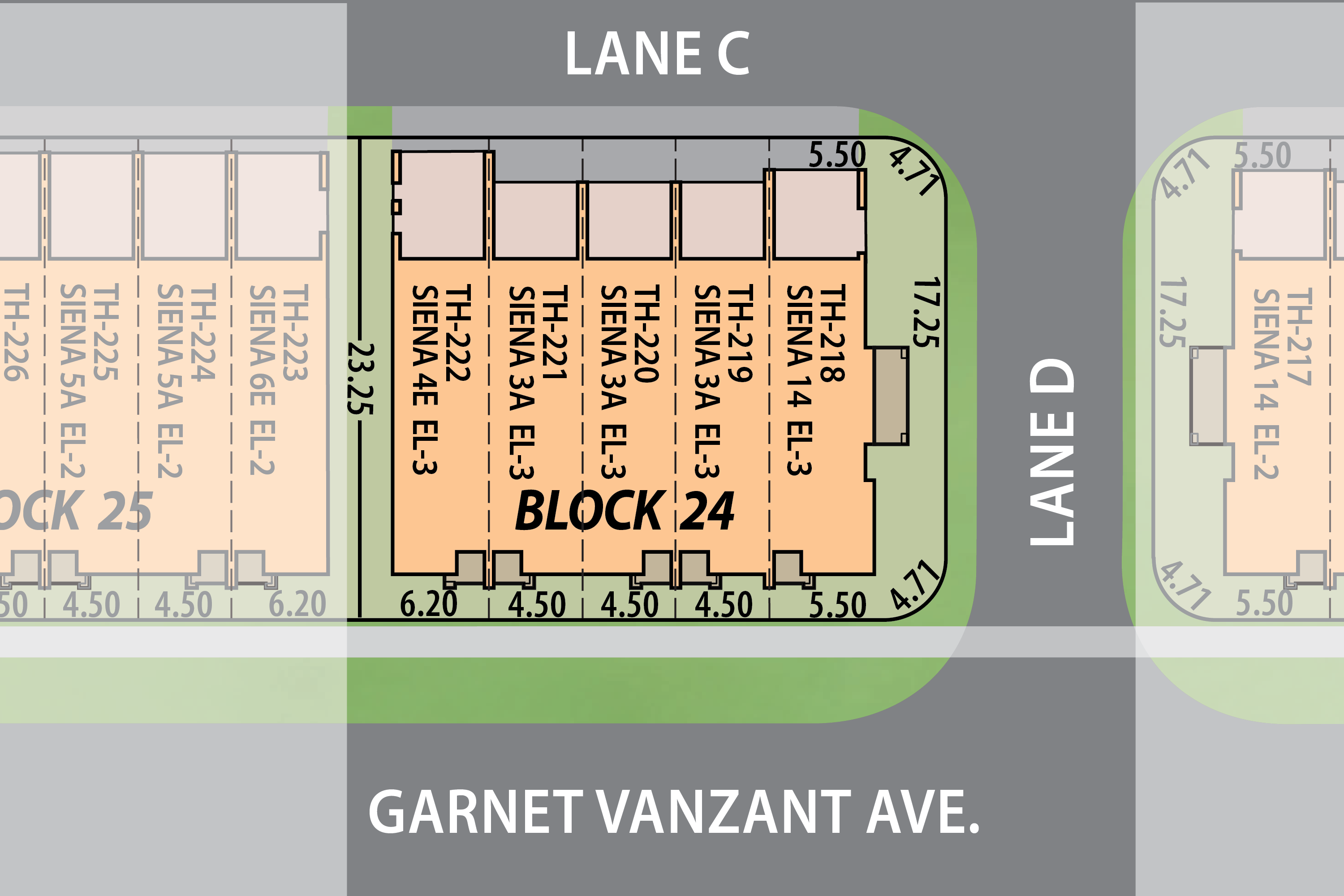 Siena 4E Elev. 2 block availability
