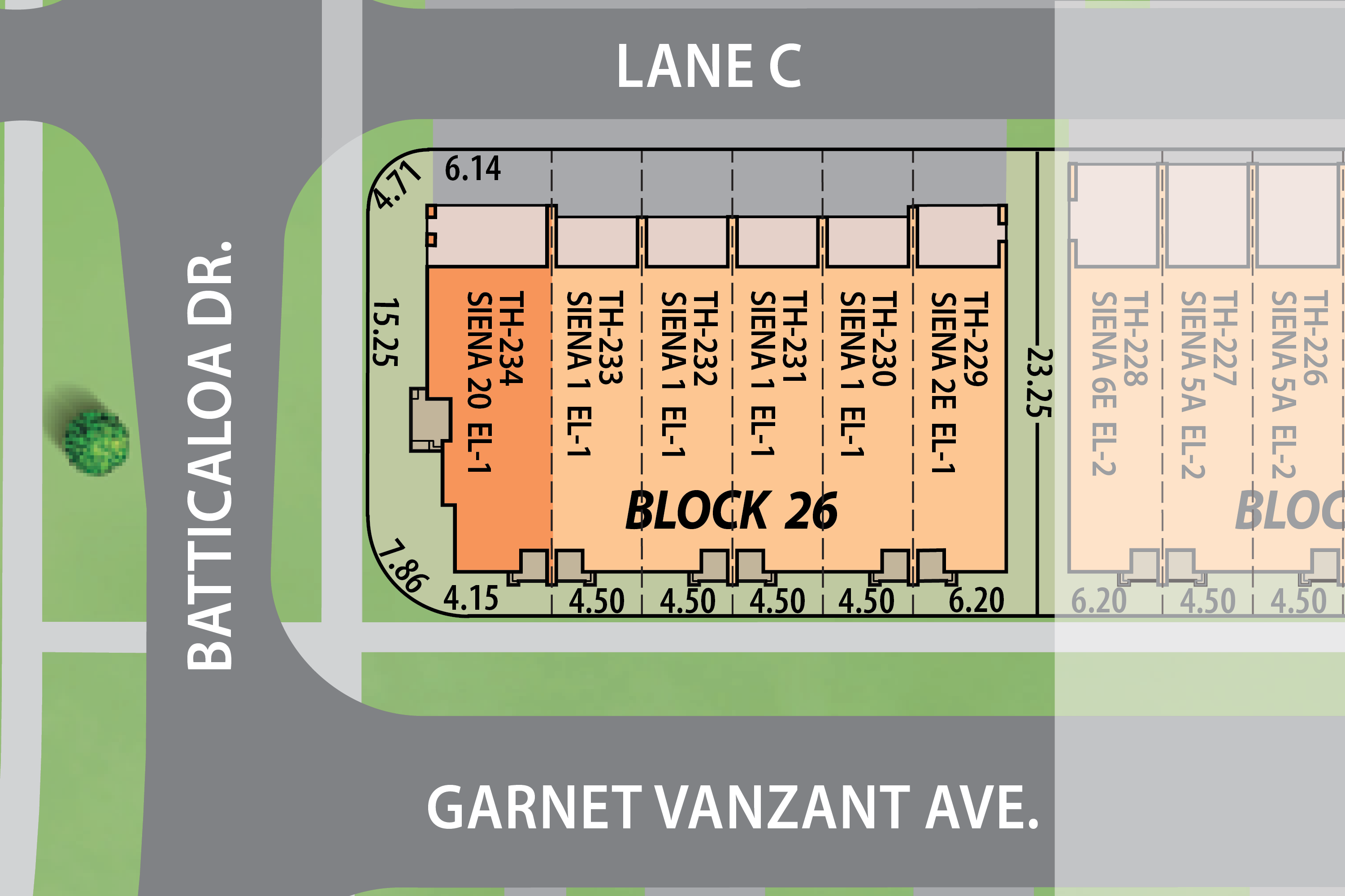 Siena 4E Elev. 2 block availability