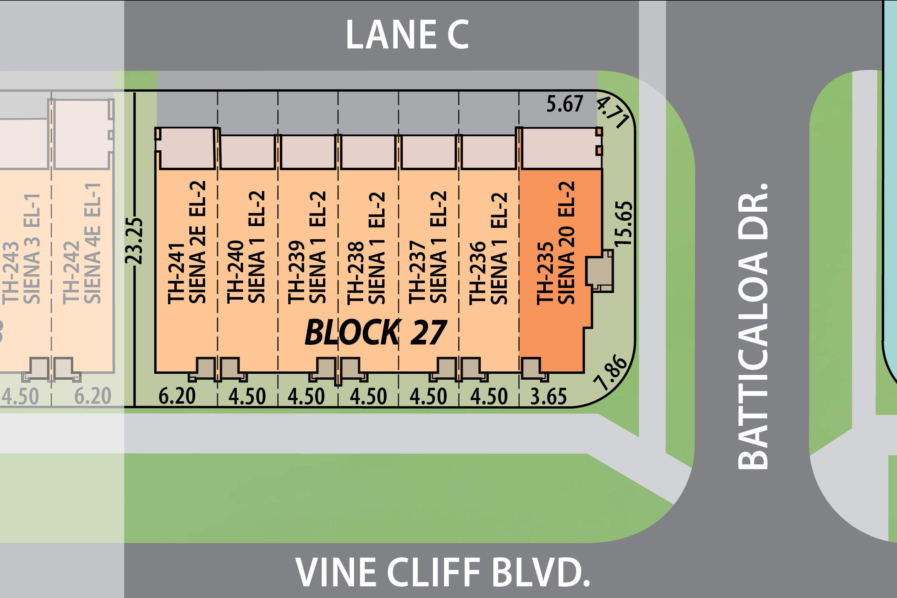 Siena 2E Elev. 3 block availability