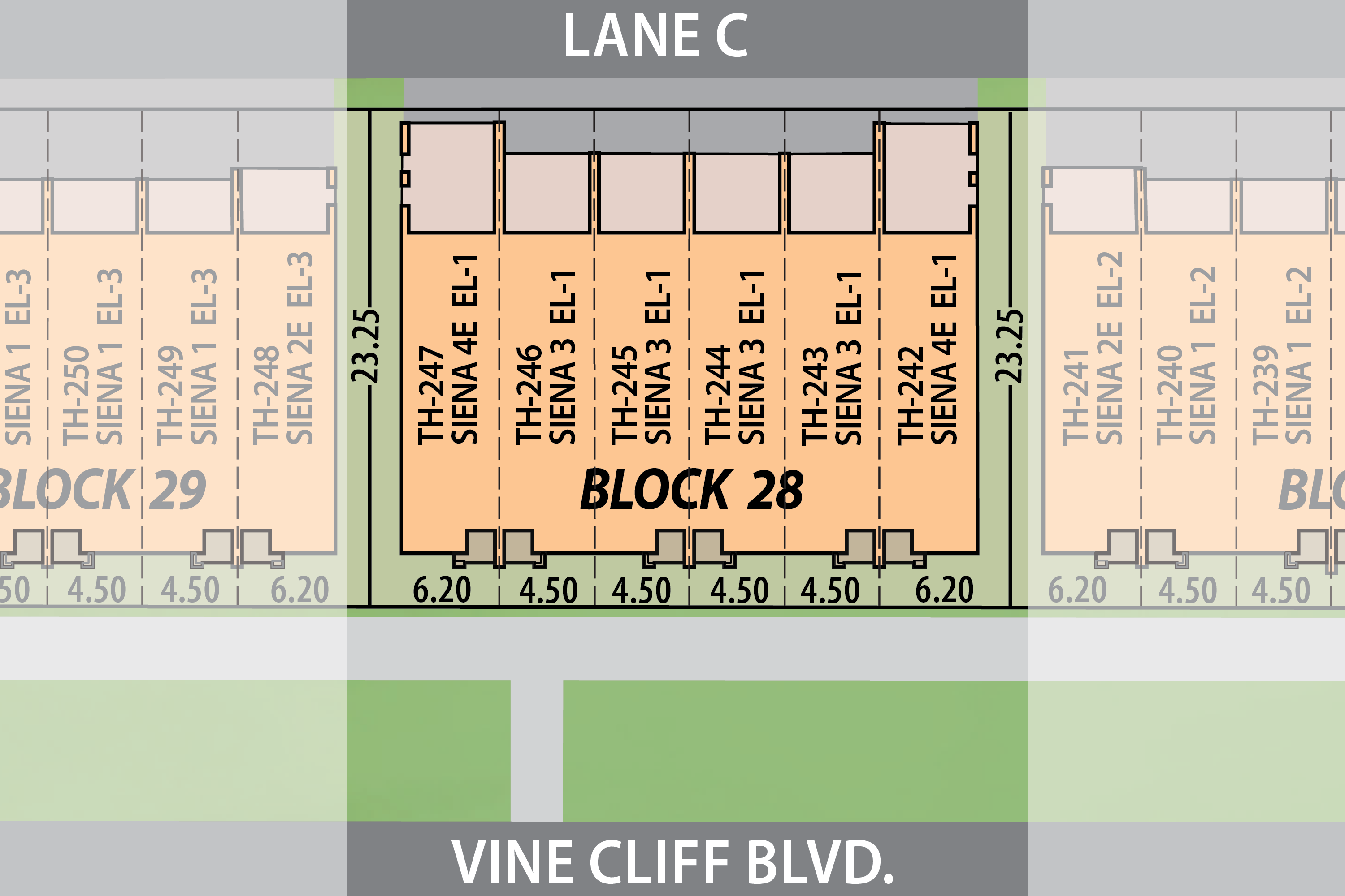 Siena 4E Elev. 2 block availability