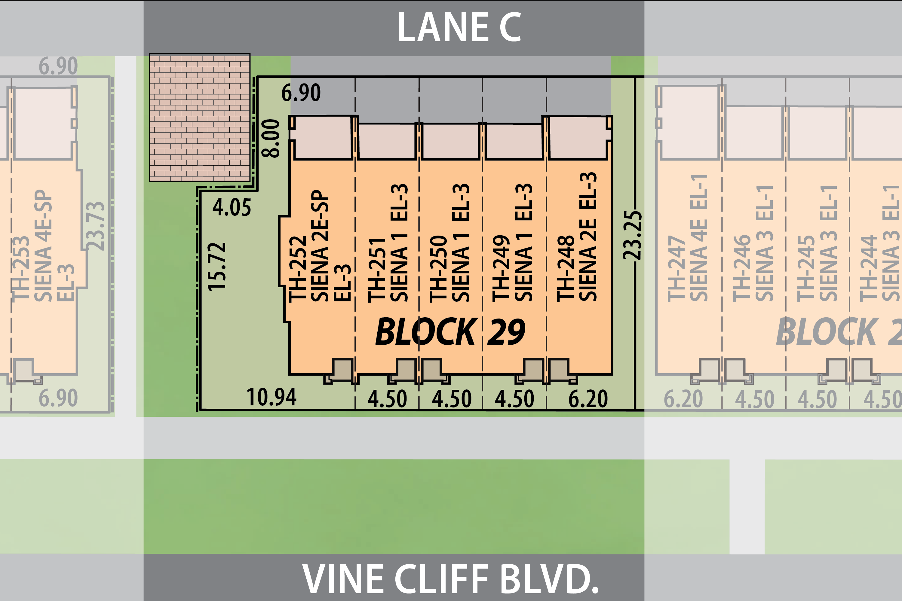 Siena 1 Elev. 2 block availability